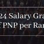 2024 Salary Grade of PNP per Rank